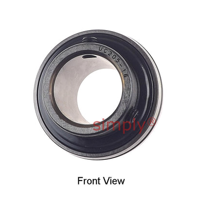 UC205-16 Imperial Bearing Insert with 1 inch Bore 52mm Outside Dia