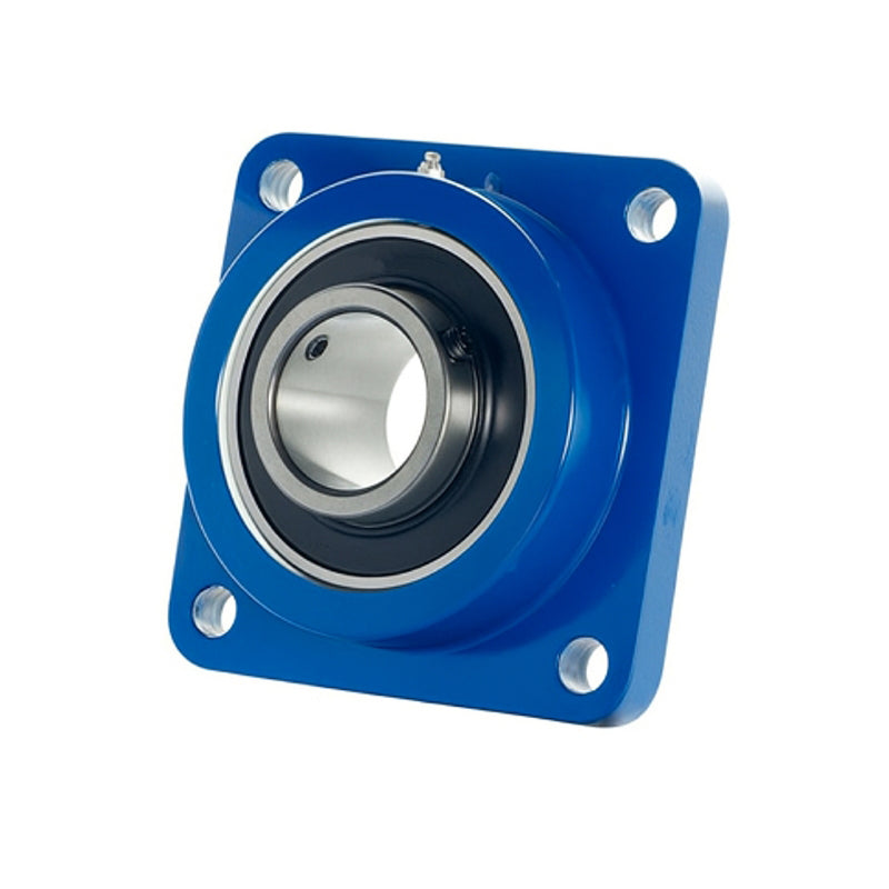 Major Brand UCF211T-55M Metric Steel Four Bolt Square Flanged Housing for Bearings with 55mm Outer Diameter - Allow 3-4 Weeks