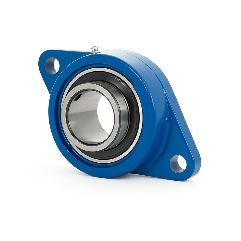 Major Brand UCFL210T-30E Imperial Steel Two Bolt Oval Housing for Bearing Inserts with 1-7/8 inch Outer Diameter - Allow 3-4 Weeks