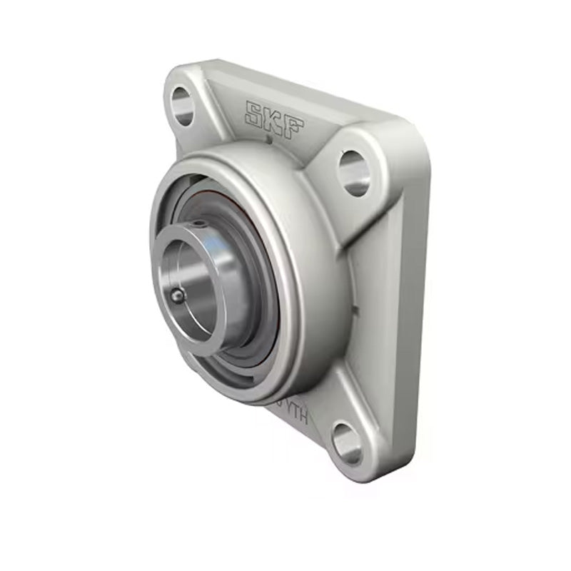 SUCFPL212-38 Imperial Four Bolt Square Thermo Plastic Flange Housing with 2-3/8 inch Bore Stainless Insert