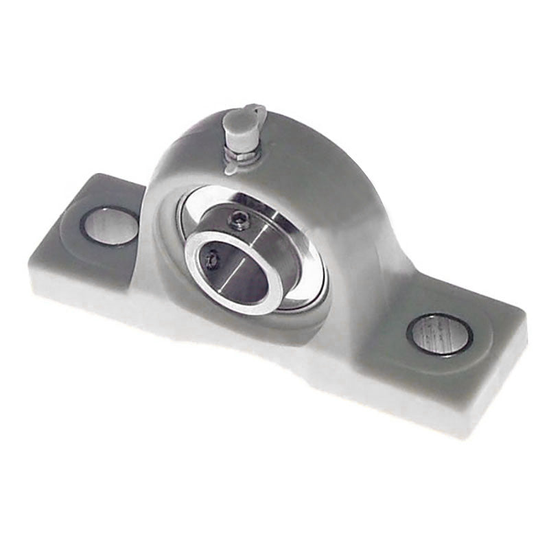 SUCPPL215 Metric Thermo Plastic Two Bolt Pillow / Plummer Block Housing with 75mm Bore Stainless Insert 