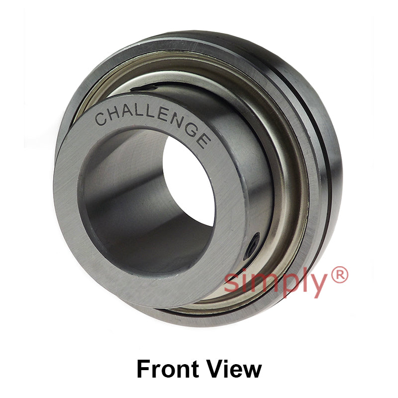 Challenge UCX06 Metric Insert with Grub Screws with 30mm Bore 72mm Outside Dia and Triple Lip Seal Ideal for Agricultural and Outdoor Use