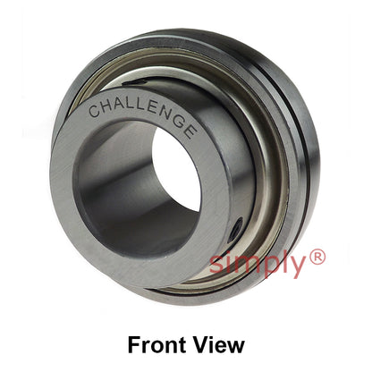 Challenge UCX06 Metric Insert with Grub Screws with 30mm Bore 72mm Outside Dia and Triple Lip Seal Ideal for Agricultural and Outdoor Use