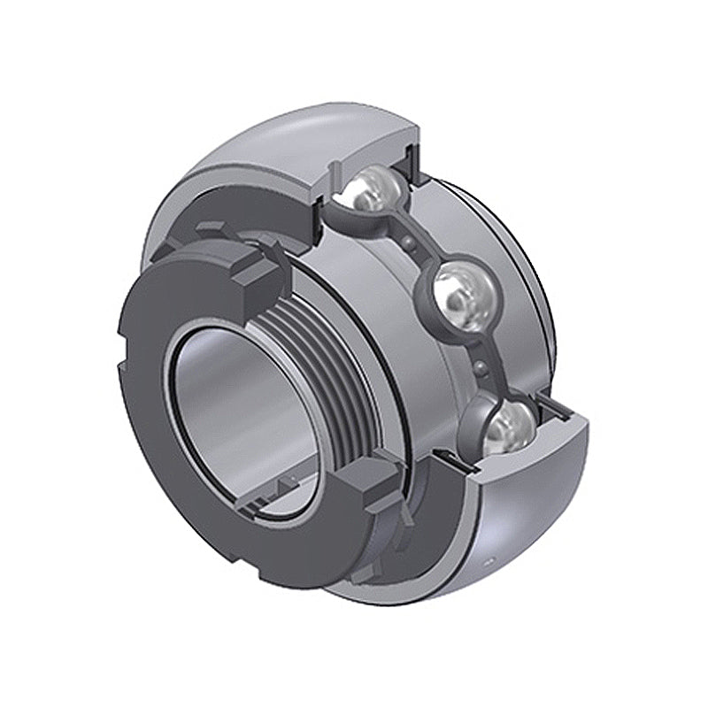 SNR UK309G2H-24 Imperial Full Width Spherical Outer Bearing Insert 1-1/2 inch Bore 100mm Outside Diameter with Adapter Sleeve - Allow 2-3 Days