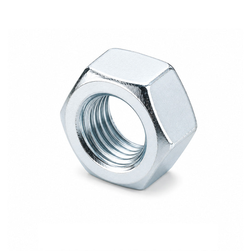 Unifix M5x8 - Class 8 Steel Full Nut DIN 934 with 0.8mm Pitch and Bright Zinc Plated Finish - Allow 2-3 Days