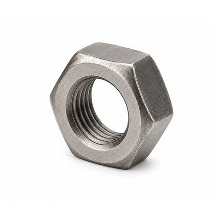 Unifix 3/8-24 UNFx0.562 - Grade 1 Steel Lock Nut BS 1768 with 24 TPI Pitch and Plain Finish - Allow 2-3 Days