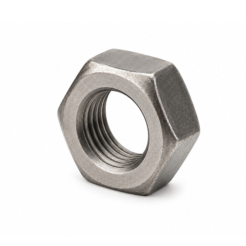 Unifix M6x10 - Grade 4 Steel Lock Nut DIN 439B with 1mm Pitch and Plain Finish - Allow 2-3 Days