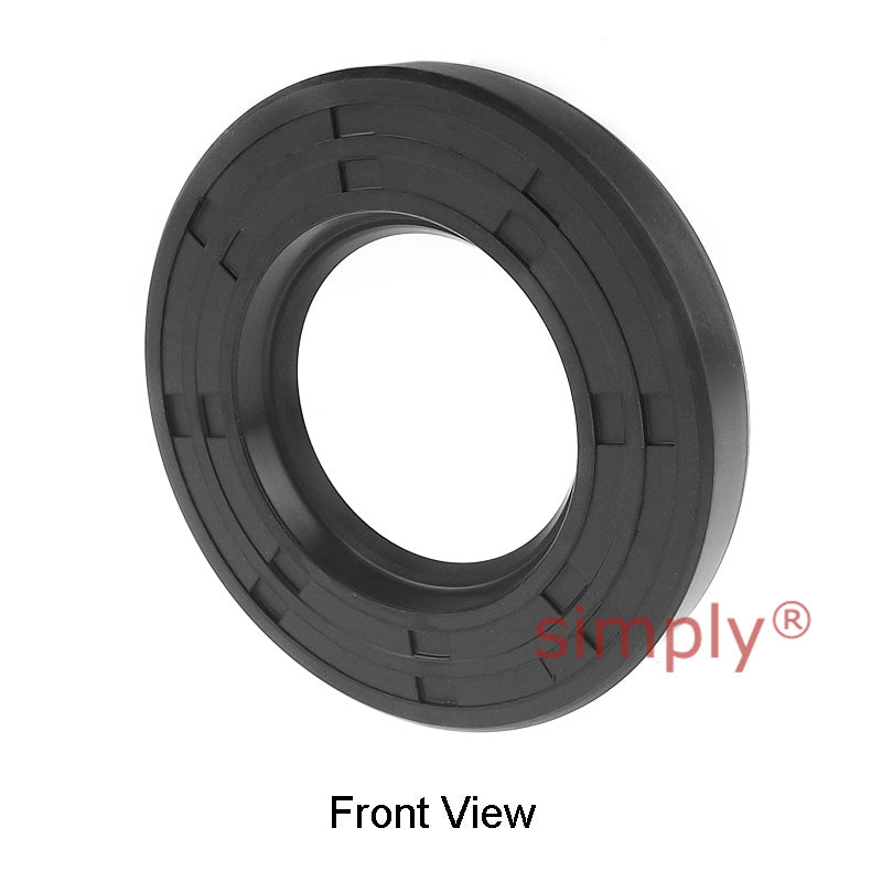 32x42x4mm Nitrile Rubber Single Lip Rotary Shaft Oil Seal Springless Design VC Style