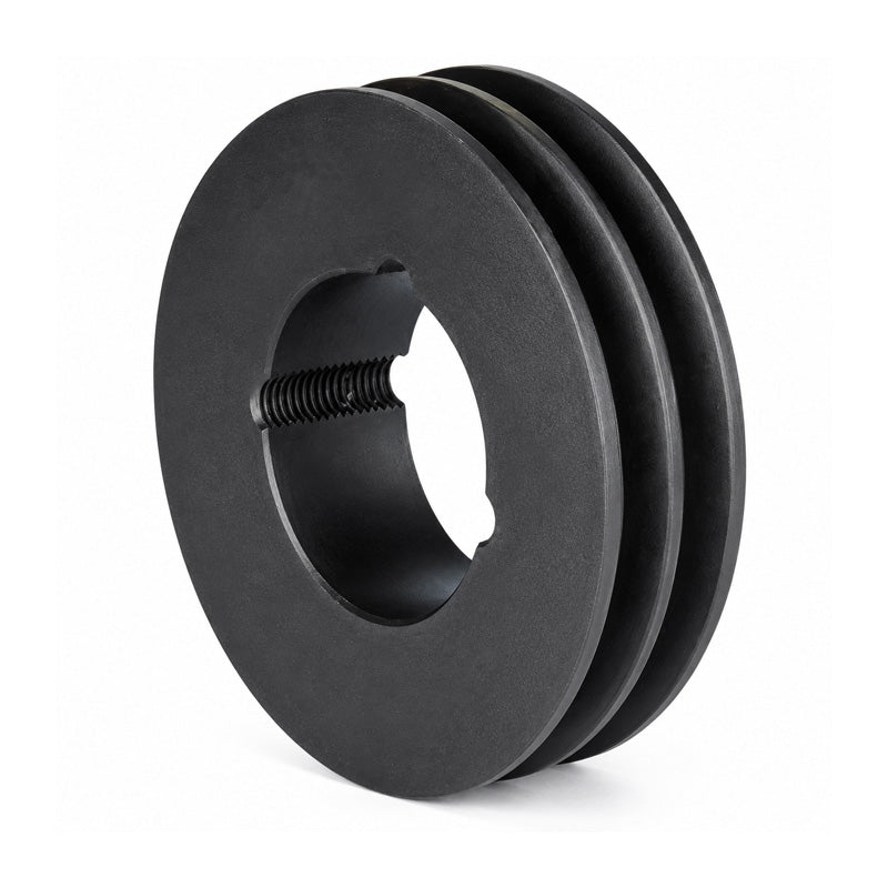 PowerDrive 450X2SPZ 450mm Pitch Diameter SPZ Section Tapered Locking Bush Type Pulley with 2 Grooves (Bush not Incl.) - Allow 2-3 Days