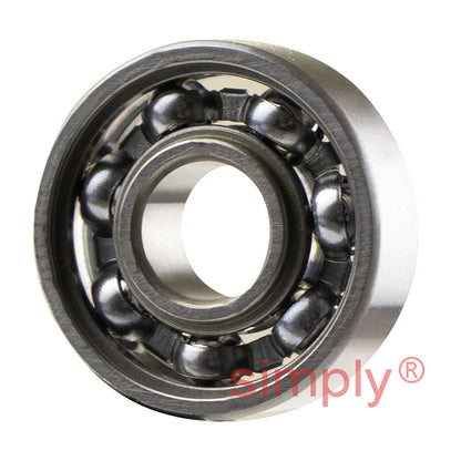Major Branded W691 Open Type Stainless Steel Deep Groove Ball Bearing 1x4x1.6mm