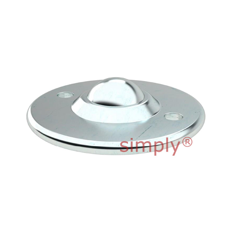 High-Performance 2 Bolt Dish Surface Mount Ball Transfer Unit with 25.4mm Steel Ball - Allow 2-3 Days