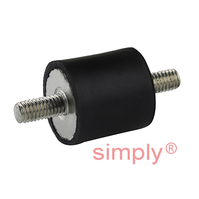 High-Performance Male/Male Anti-Vibration Bobbin 50x20mm M10 Threads