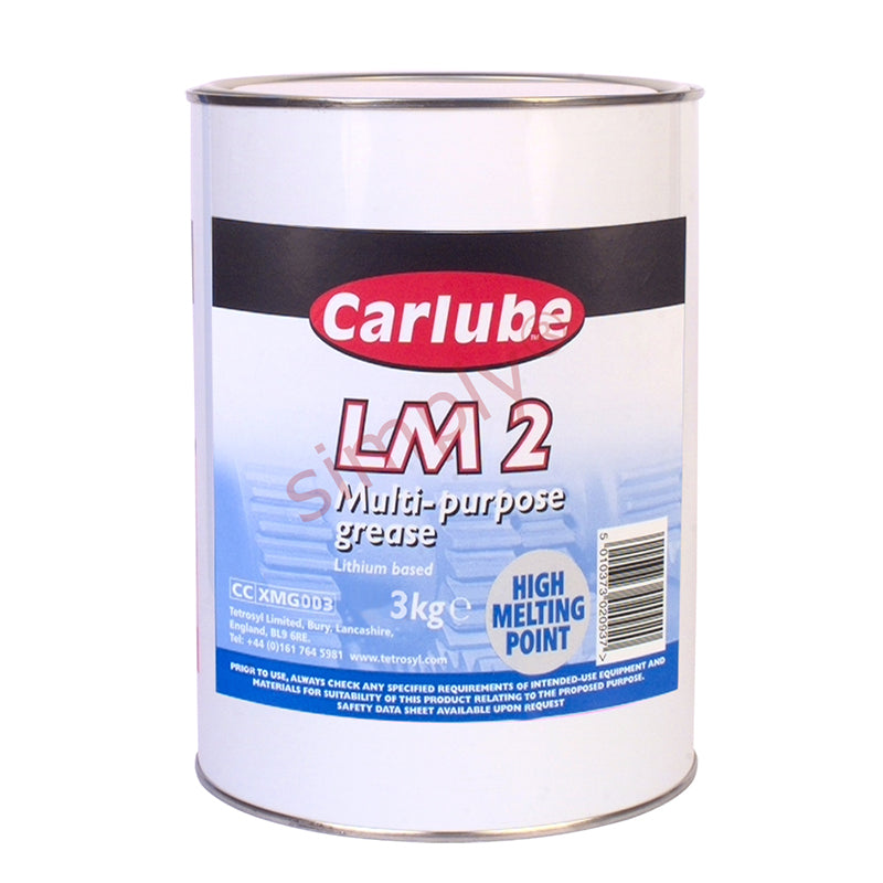 Carlube LM2 Lithium Multi Purpose Grease 3kg