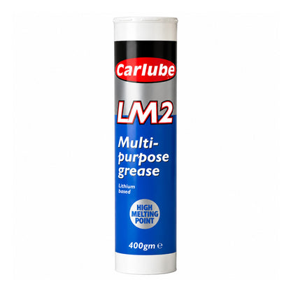 Carlube LM2 Lithium Multi Purpose Grease 400g Cartridge
