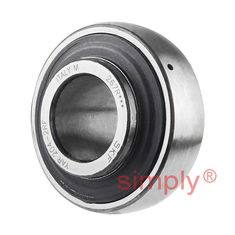 SKF YAR204-2RF Grub Screw Type Bearing Insert with 20mm Bore 47mm Outside Diameter