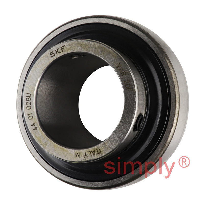 SKF YAR206-2F Grub Screw Type Bearing Insert with 30mm Bore 62mm Outside Diameter