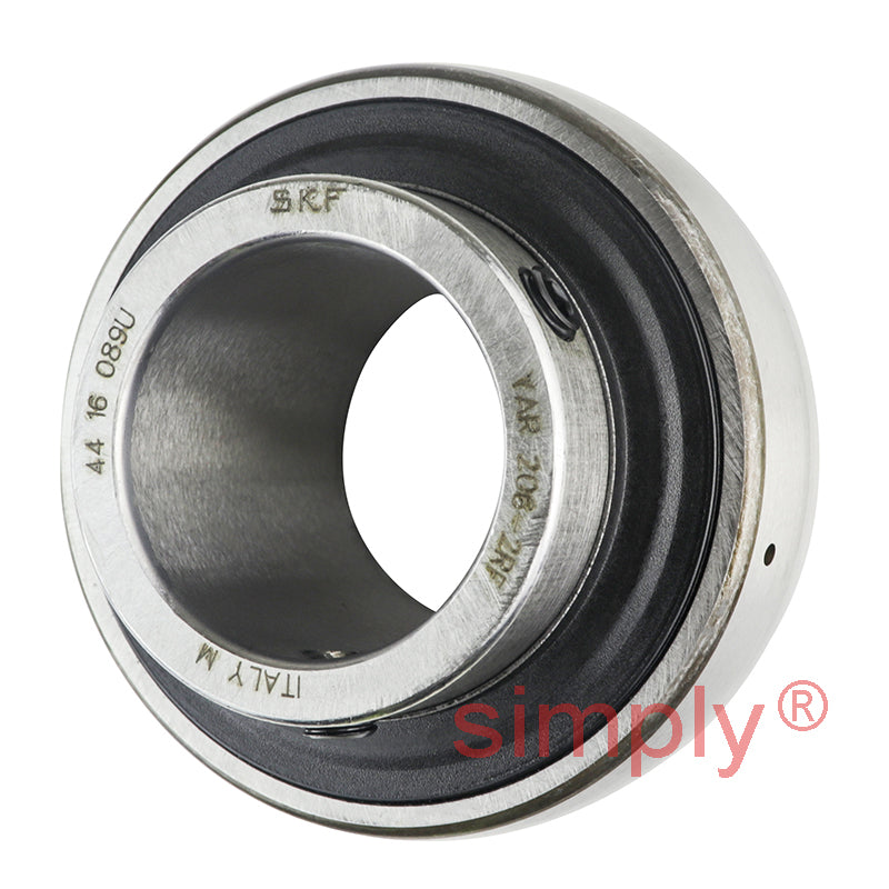 SKF YAR206-2RF Grub Screw Type Bearing Insert with 30mm Bore 62mm Outside Diameter