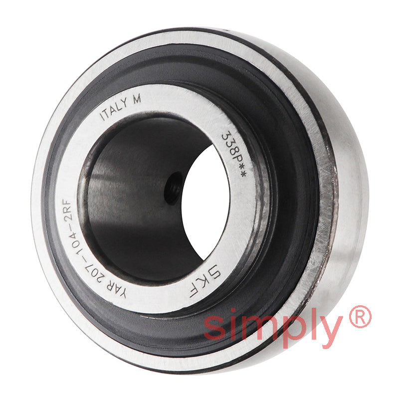 SKF YAR207-104-2F Grub Screw Bearing Insert 1-1/4 inch 72mm Outside Diameter