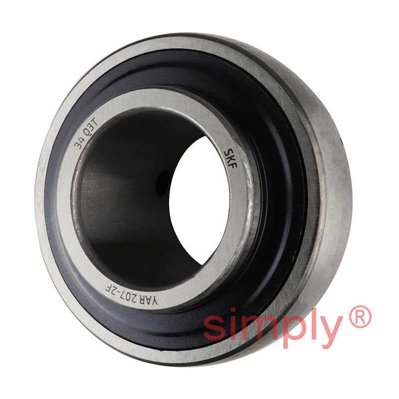 SKF YAR207-2F Grub Screw Type Bearing Insert with 35mm Bore 72mm Outside Diameter