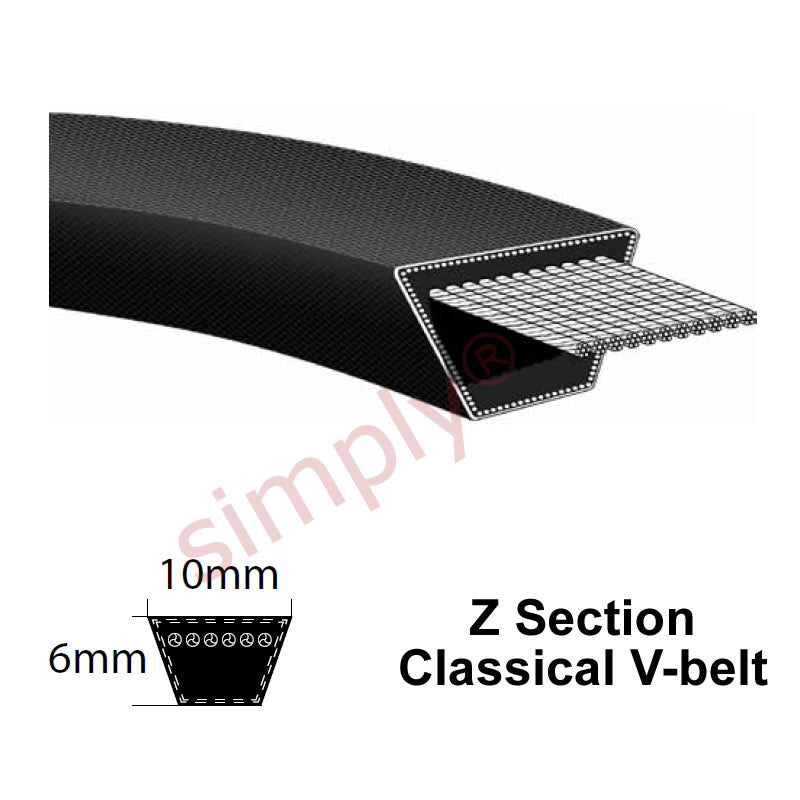 Z18.75 Premier Quality Z-Section V-Belt